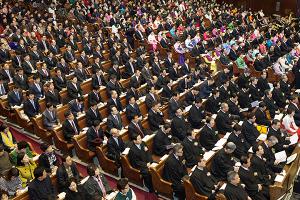  장로장립 안수집사임직예배