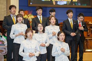  장로장립 안수집사임직예배