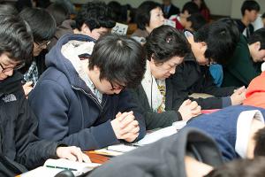  주일예배 고등부(한소리)