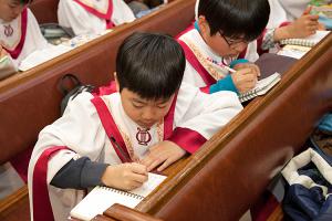  주일예배(부활절) 소년부