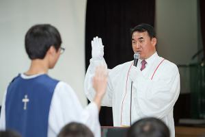  주일예배(부활절) 고등부(한소리)