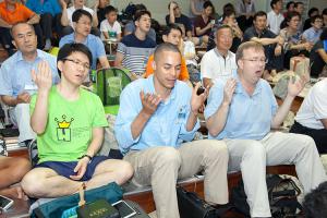  하계대성회 첫째날 개회예배