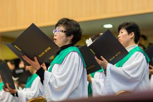  제1기 구속사전도인 교육 수료식