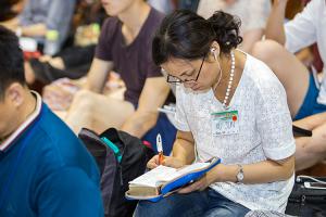  하계대성회 첫째날 저녁