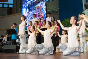  하계대성회 첫째날 저녁