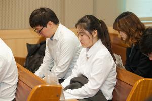  토요예배 청년1부(헵시바선교회) 막내의 날