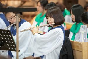  주일예배(부활절) 고등부(한소리)