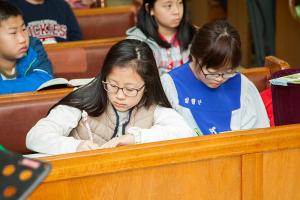  주일예배(부활절) 소년부