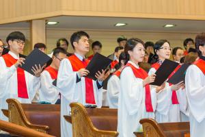  주일 3부예배(부활절)