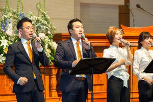  휘선동산 준공 감사예배