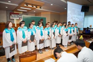  청년1부(헵시바선교회) 성년의 날 감사예배