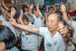  하계대성회 넷째날 오전(새벽예배, 평강의 날, 장로장립식)