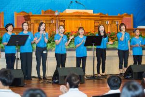  하계대성회 넷째날 오전(새벽예배, 평강의 날, 장로장립식)