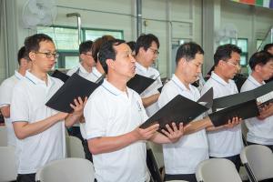  하계대성회 넷째날 오전(새벽예배, 평강의 날, 장로장립식)