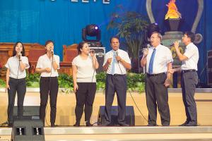  하계대성회 넷째날 저녁(저녁예배, 평강 가족 구속사노래 대회, 둘러보기)