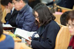  주일예배(부활절) 고등부(한소리)