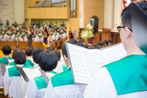  주일 3부예배(제23기 기독사관학교 수료식)