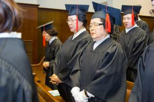  주일 3부예배(제23기 기독사관학교 수료식)