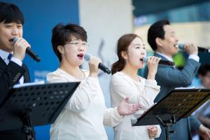  휘선 기념실 개관예배