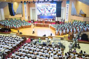  주일 3부 권사임직예배