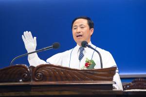  주일 3부 권사임직예배