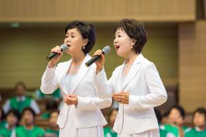  주일 3부 권사임직예배