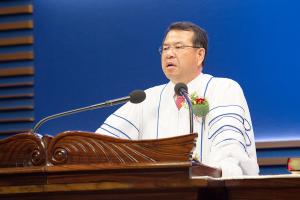  주일 3부 권사임직예배