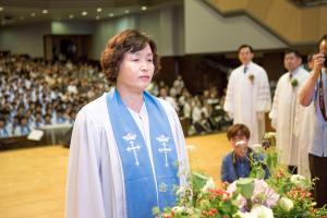  주일 3부 권사임직예배