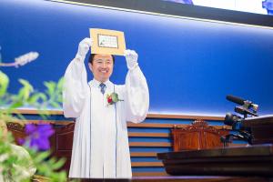  주일 3부 권사임직예배