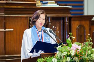  주일 3부 권사임직예배