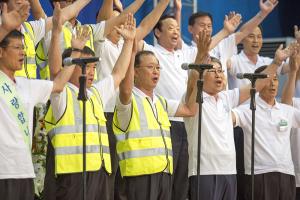  하계대성회 넷째날 저녁(저녁예배, 구속사노래대회,둘러보기)