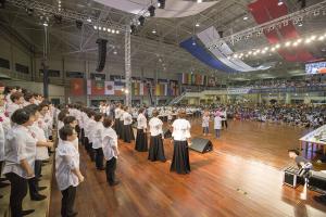  하계대성회 넷째날 저녁(저녁예배, 구속사노래대회,둘러보기)