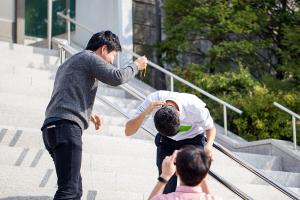  청년연합 가을운동회 '믿음으로 그 물 던져'