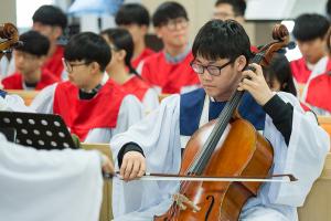  주일예배(부활절) 고등부(한소리)