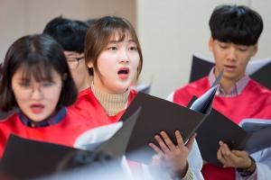  주일예배(부활절) 고등부(한소리)