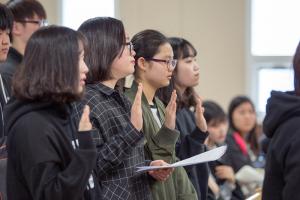  주일예배(부활절) 고등부(한소리)