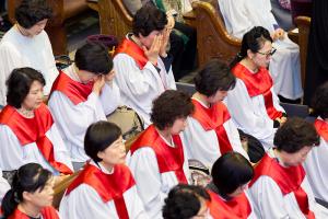  주일 3부예배(부활절 성찬예식)