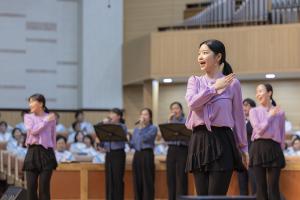  주일 제28기 기독사관학교 수료식