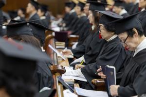  주일 제28기 기독사관학교 수료식