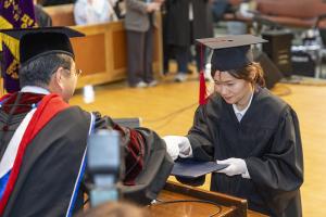  주일 제28기 기독사관학교 수료식