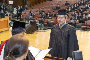  주일 제28기 기독사관학교 수료식