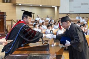  주일 제28기 기독사관학교 수료식