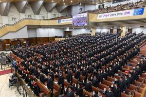  주일 제28기 기독사관학교 수료식