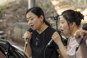  하계대성회 기도와 교제